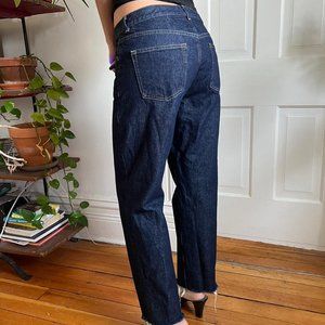 & Other Stories Dark Wash Straight Jeans